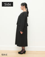 【BLACK FORMAL】ジャケットライクワンピース