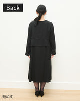 【BLACK FORMAL】ジャケットライクワンピース